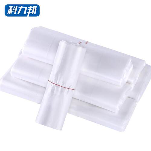 科力邦(Kelibang)塑料袋手提垃圾袋KB1009透明200只25*37cm(包)