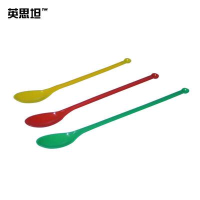 英思坦塑料药匙三件套(10套装)实验室塑料小勺药粉勺微量取样药