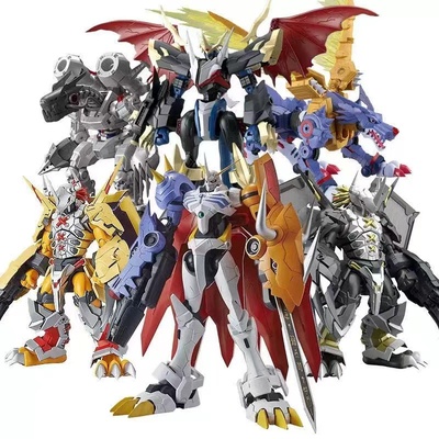 正版FRS数码宝贝Amplified手办拼装战斗暴龙奥米加钢铁加鲁鲁现货