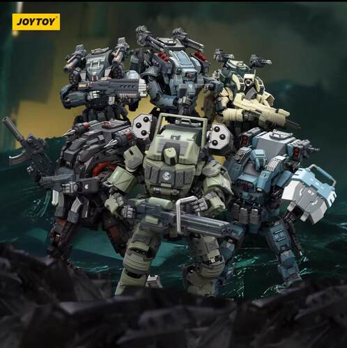 JOYTOY暗源 天启系列1:25国创组装机甲6款 关节可动模型手办