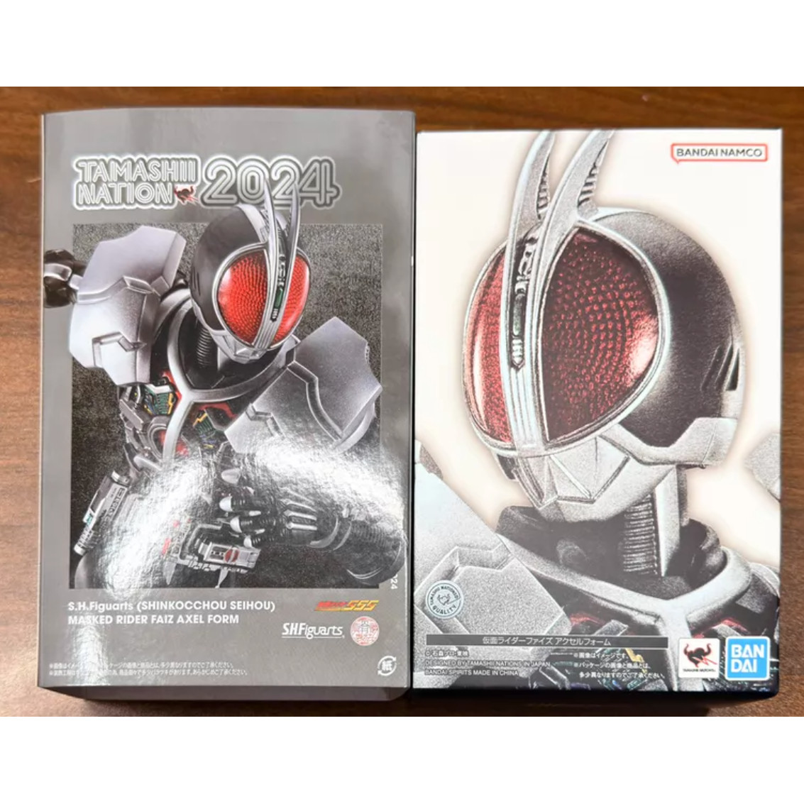 正版SHF Faiz 假面骑士 真骨雕 555加速形态2024会场限定可动手办