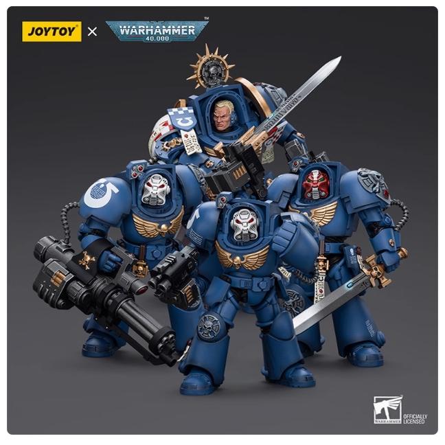 现货暗源战锤可动JOYTOY兵人模玩