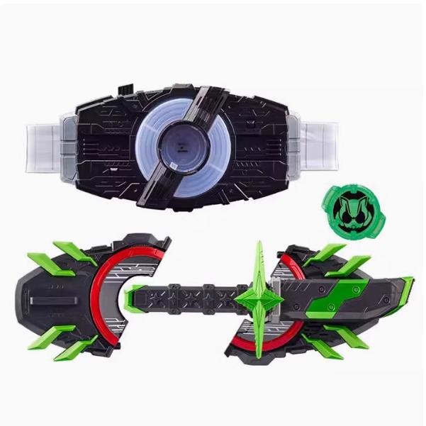 【现货】正版假面骑士极狐DX将军驱动器腰带太狸武神之刃带扣套装