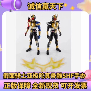 正版SHF真骨雕假面骑士亚极陀 AGITO 大地形态 三位一体 可动手办