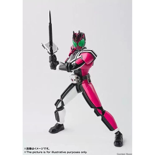 正版SHF假面骑士decade 帝骑真骨雕品红NEO神主牌DCD50周年diend