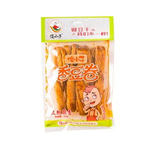 傻小子香豆卷椒香酥辣香干豆卷辣条香辣湖南湘潭特产麻辣儿时豆干