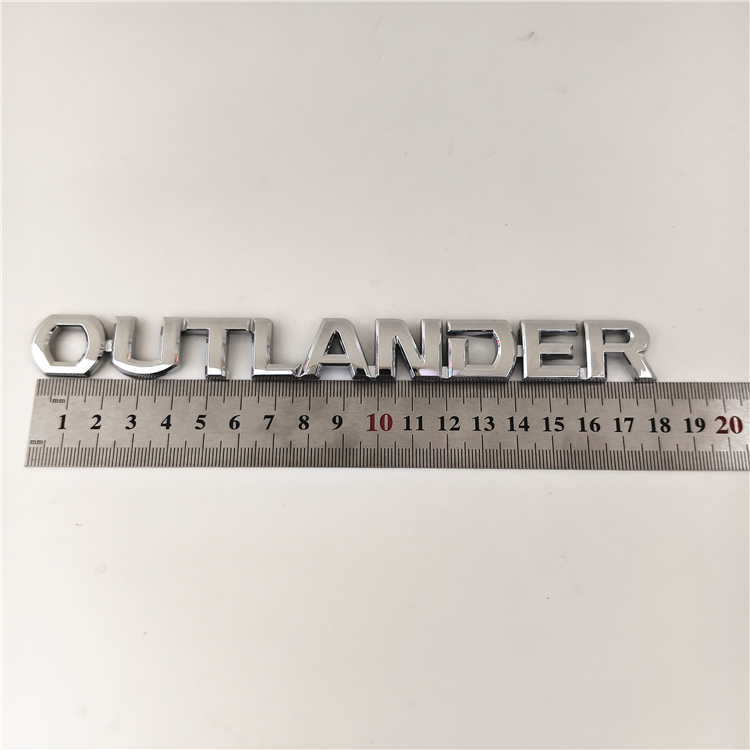 适用于三菱欧蓝德车标尾标字贴