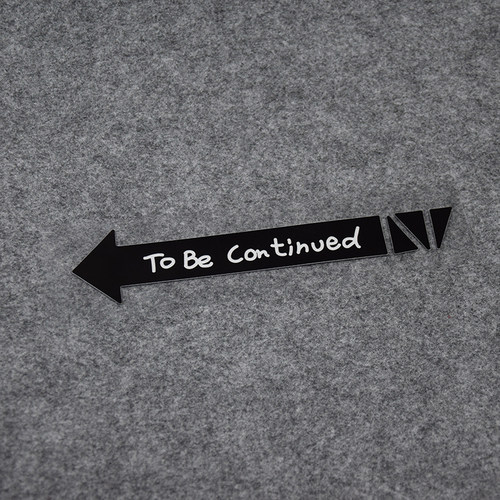 To Be Continued个性创意JoJo的奇妙冒险命运汽车贴纸电动摩托潮
