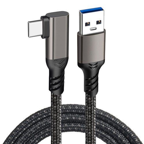 VR数据线 Link连接线相机眼镜头盔串流线 USB3.2 AtoC TYPE-C弯头