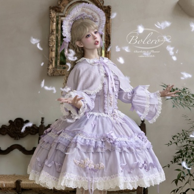 Lolita波丽露天菜古早长裙稿件
