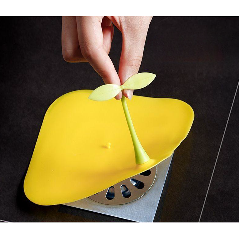 地漏防臭器厕所防虫防臭硅胶豆芽地漏盖下水道堵口反味