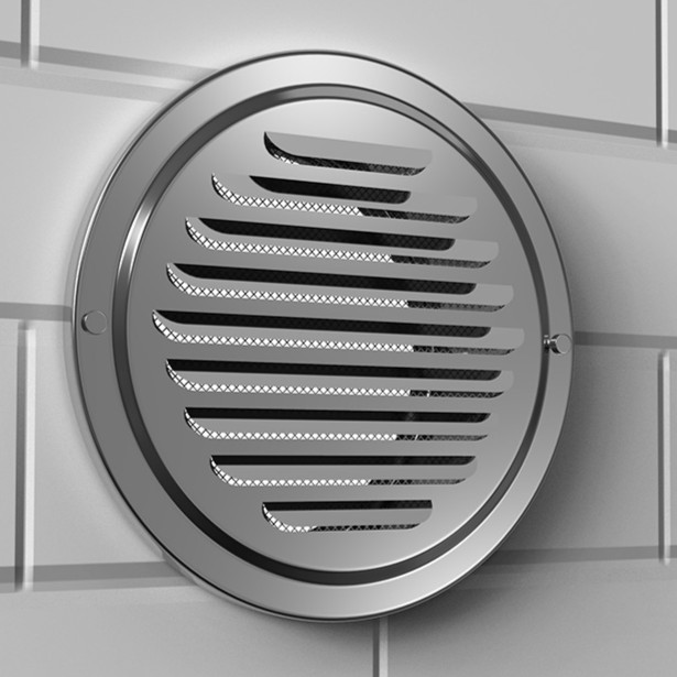 加厚不锈钢平口风帽外墙出风口排风罩排气口油烟机排烟管通风网罩