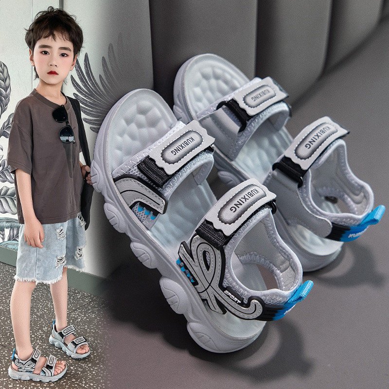 儿童凉鞋男童时尚软底防滑夏季凉拖2026新款女童鞋男孩运动沙滩鞋