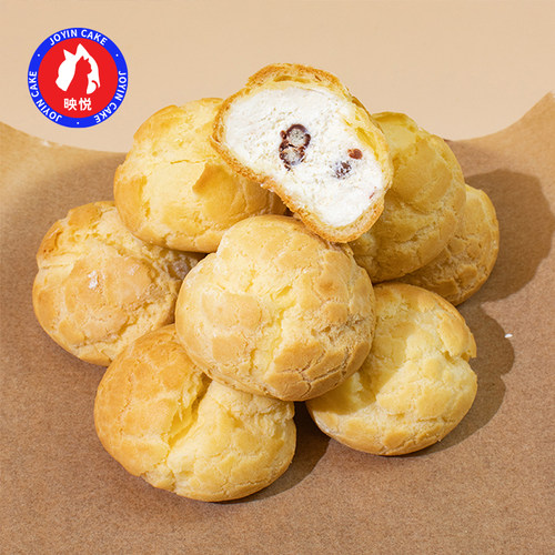 映悦麦乳精咸口爆珠爆浆软泡芙