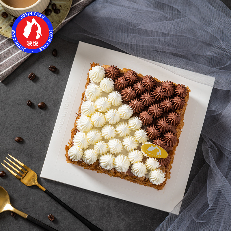 映悦黑白巧克力生日蛋糕同城配送