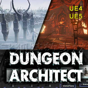 Architect Dungeon 地牢关卡编辑插件 包更新 UE5插件