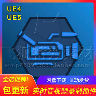 Recorder Screen MSC 包更新 UE5实时录制视频音频插件