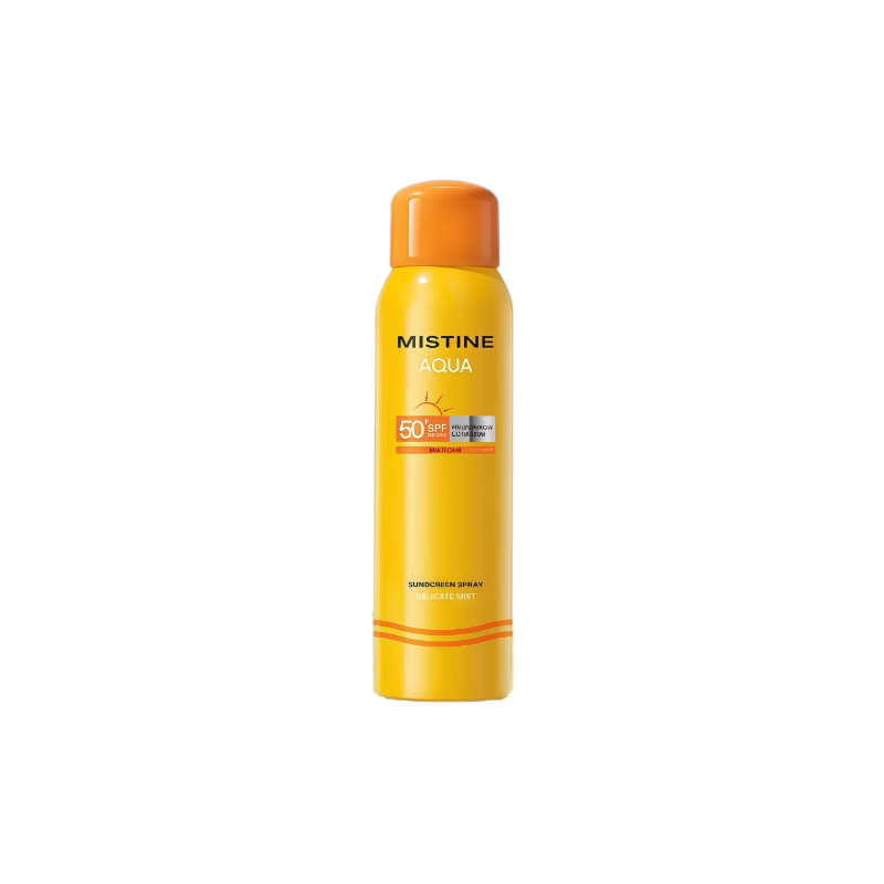 蜜丝婷小黄瓶高倍防晒喷雾SPF50+180ml大容量夏季户外清仓正品
