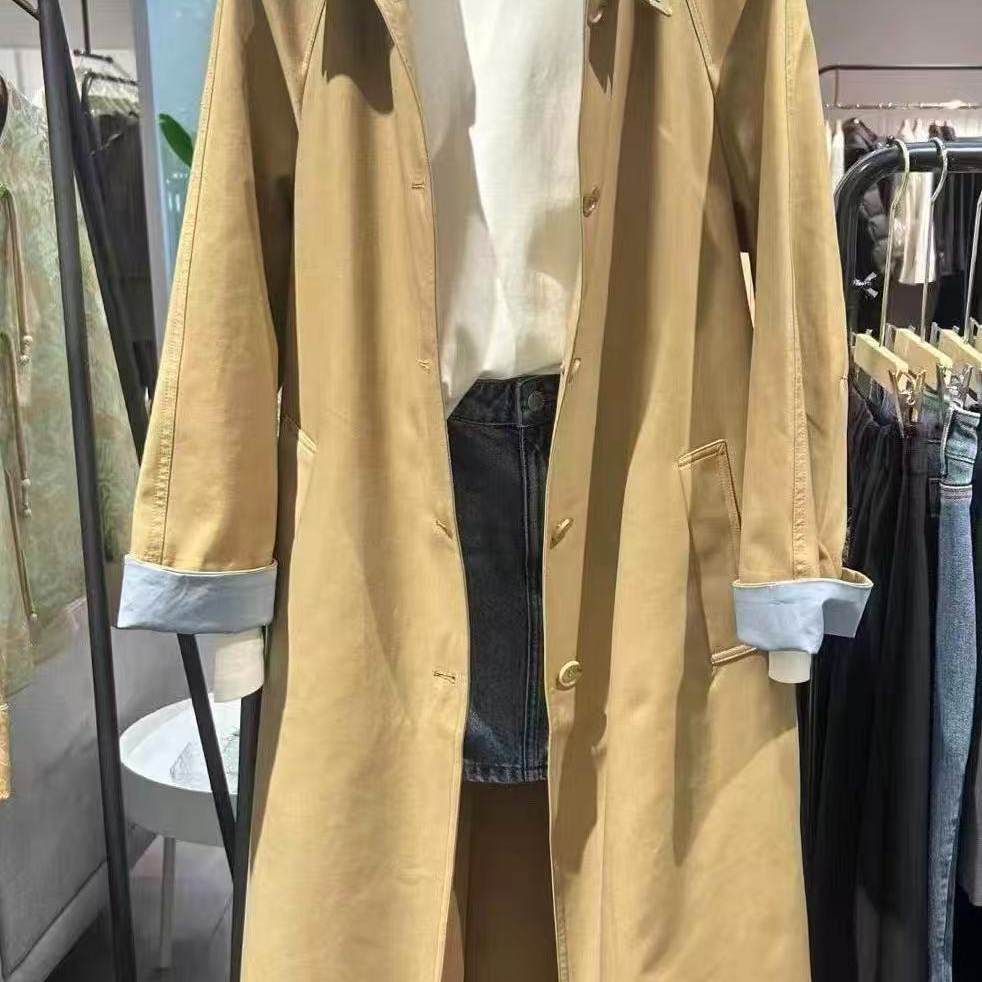 断码清仓！红家商场同款2025秋简约时尚休闲风衣外套89124330702,女装/女士精品,风衣,淘宝优惠券,粉丝福利购,淘宝优惠卷