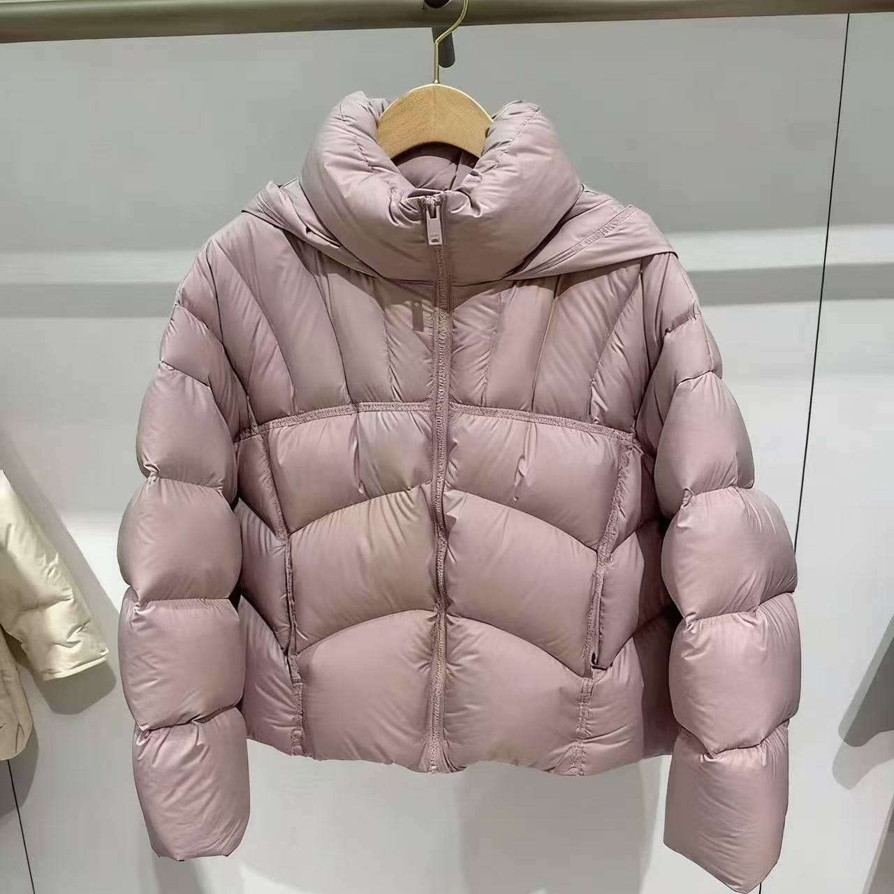 断码清仓休闲连帽羽绒服