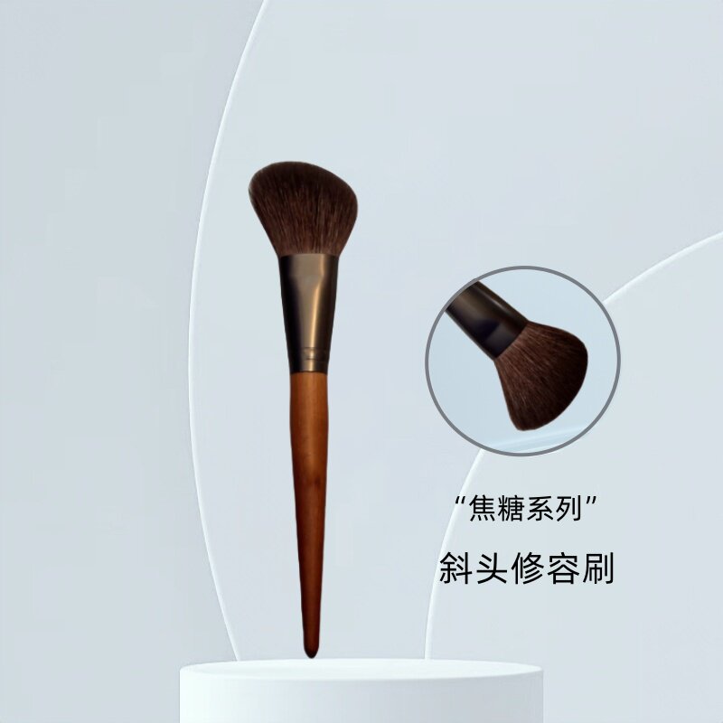 沧州动物毛羊毛蓬松修容刷蜜粉刷粉饼刷腮红散粉刷定妆刷新手首选图片