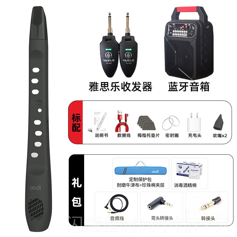 正品无oodiC1电吹管223款初学入门无笛电电吹管笛0子葫笛芦丝子萨