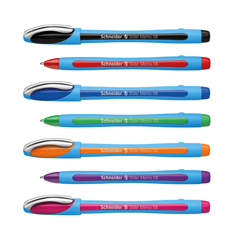 SCHNEIDER|SCHNEIDER ASSISTANT 독일 수입 볼펜 아트 디자인 쓰기 및 그림 부드러운 펜촉 방수 중간 오일 펜 0.8MM 다채로운 옵션