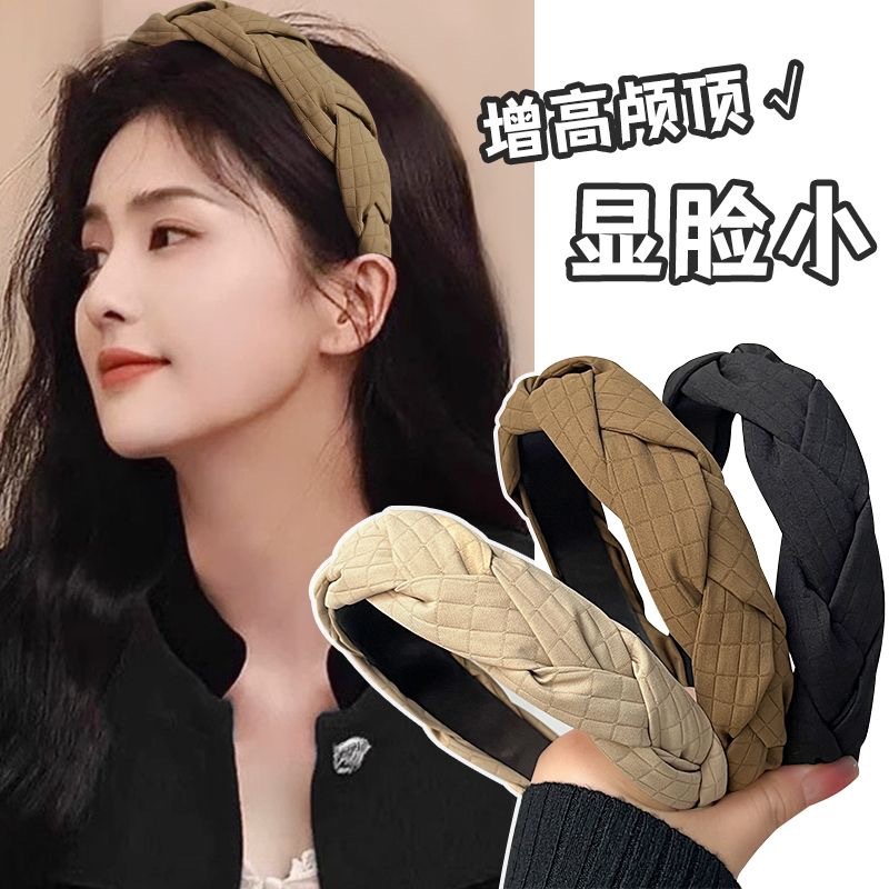 高级感增高颅顶复古发箍