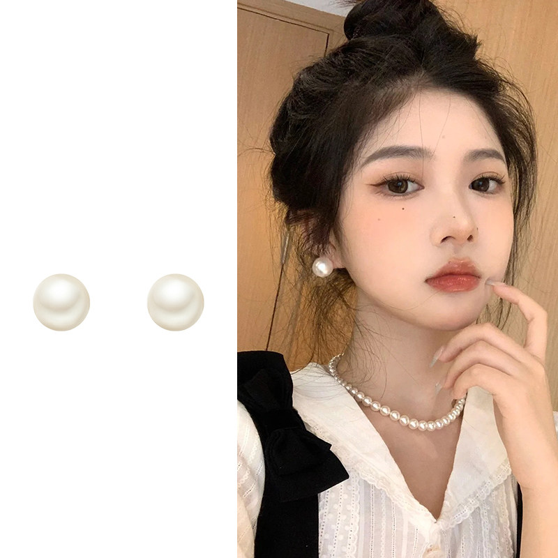 珍珠款蚊香盘耳夹无耳洞女新款高级小众设计轻奢百搭法式复古耳饰,饰品/流行首饰/时尚饰品新,耳钉,淘宝优惠券,粉丝福利购,淘宝优惠卷