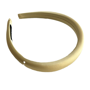 刘亦菲同款小鸡黄色高颅顶发箍女2024年新款外出百搭头箍洗脸发卡