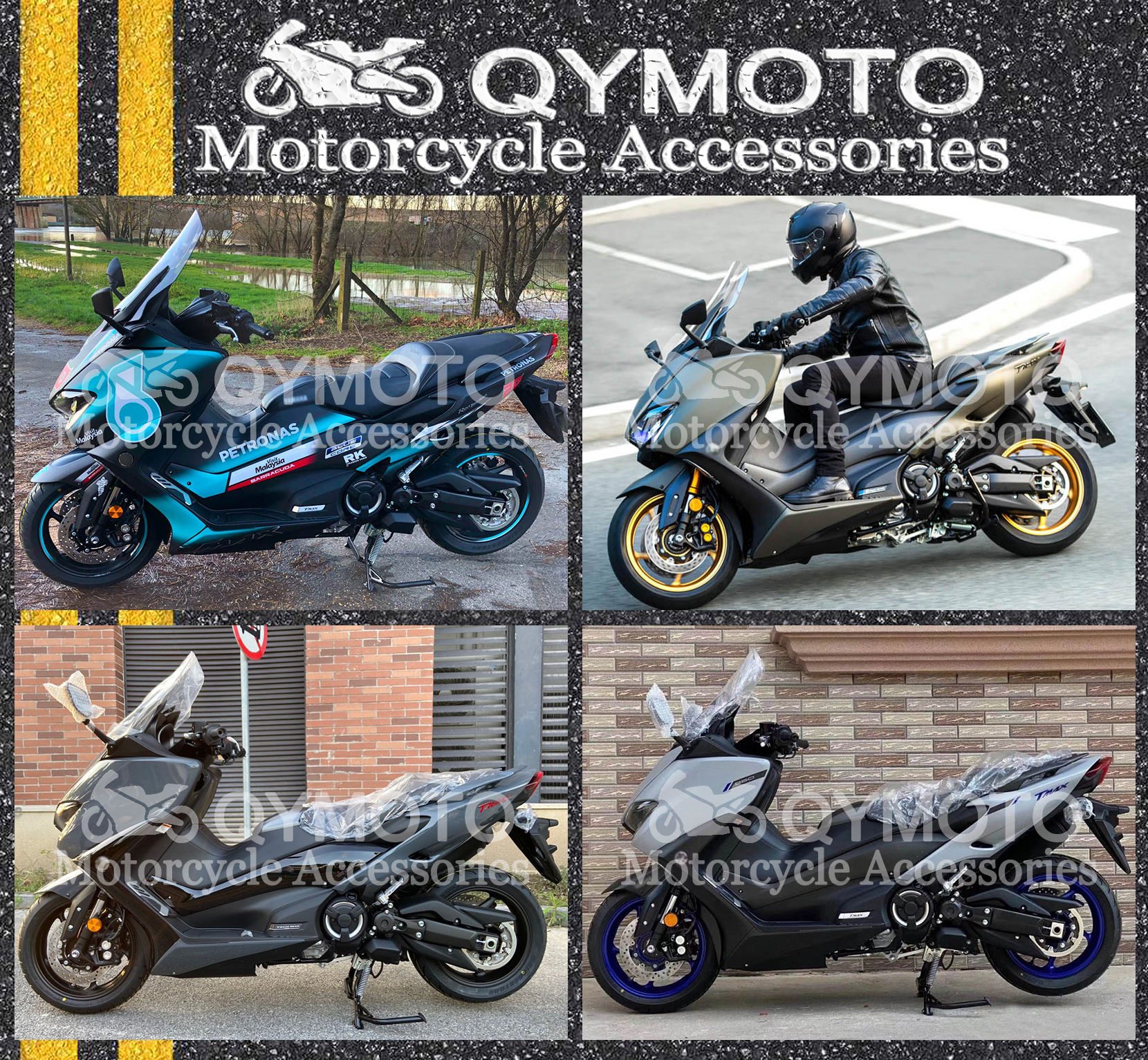 适用于雅马哈tmax560 19-21年 全车壳全套外壳 导流罩包围fairing