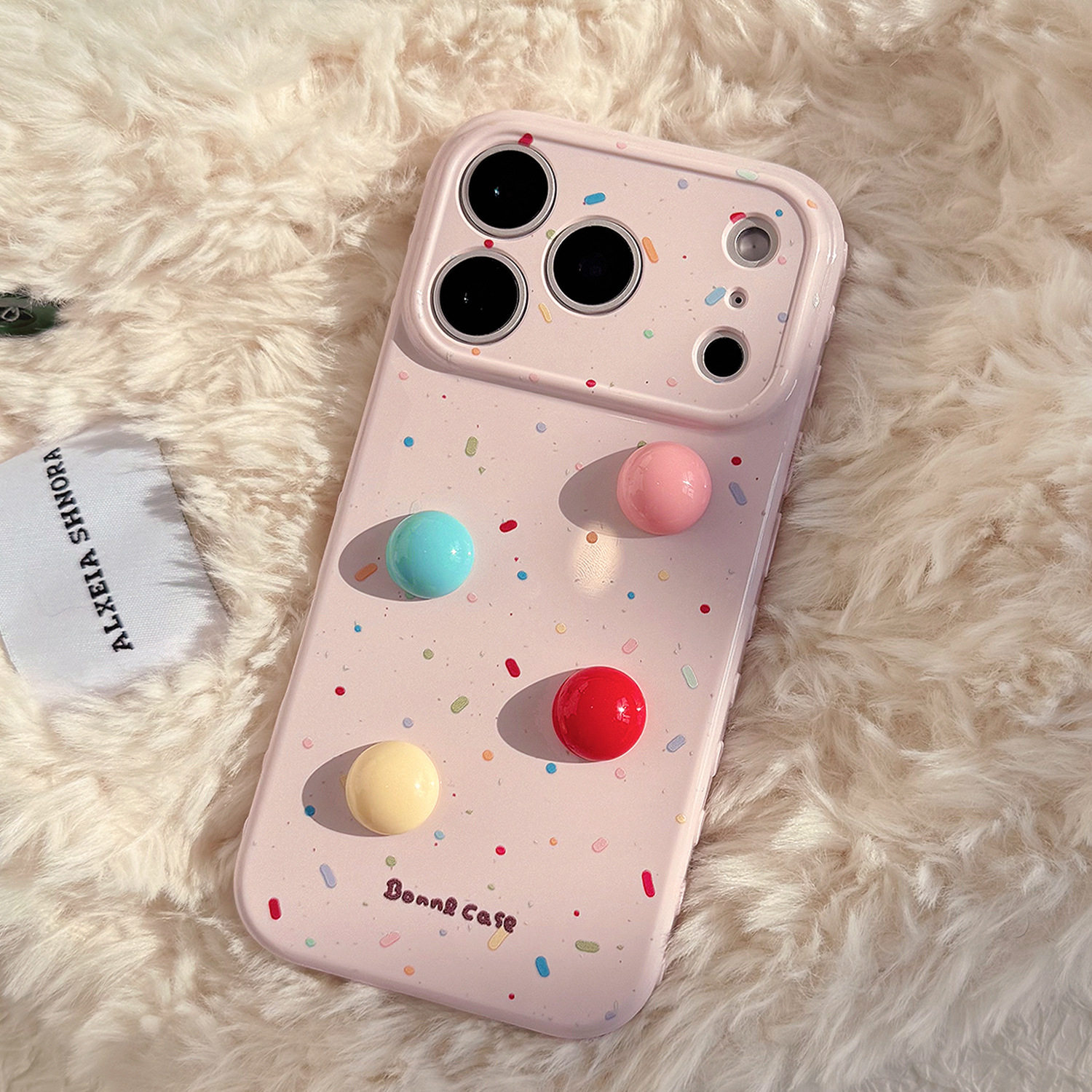 【17相机触控按键包裹】彩色立体感糖果波点适用苹果17手机壳新款iPhone16promax包相机按键软套17PM可爱女款,3C数码配件,手机保护套/壳,淘宝优惠券,粉丝福利购,淘宝优惠卷