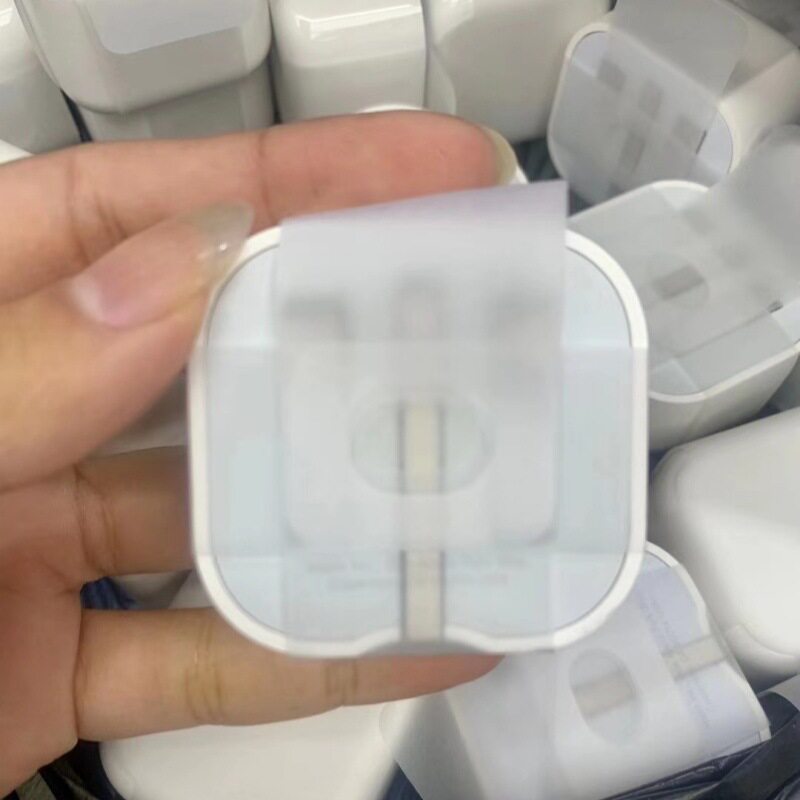 20W 35W 60W编织线拆机配件港版英规三脚充电头适用苹果手机/iPad/MacBook 笔记本电脑原装英规插脚转换器