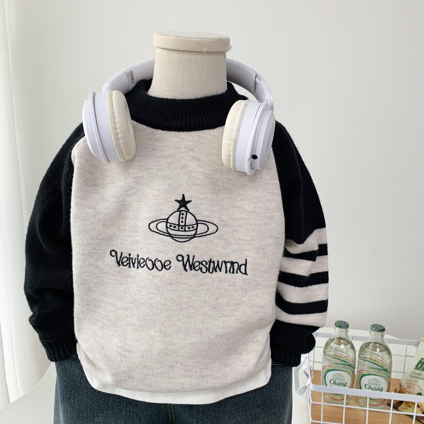 中小男孩深秋毛衣打底衫洋气百搭