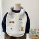 男童加绒卫衣秋冬一体绒上衣2025新款 百搭打底 儿童卡通洋气套头衫
