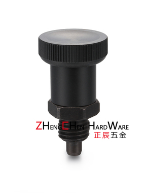 复位型短型树脂旋钮柱塞分度弹簧销PXSA/PXSK12 16短螺纹ZAY33/34