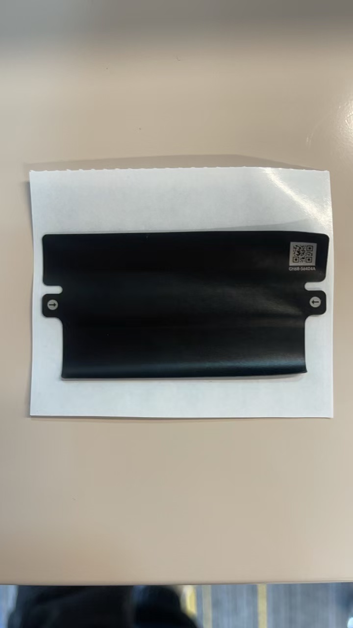 适用于三星W25手机封口标封条贴封盒贴防拆封箱贴纸黑色贴