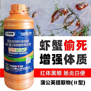 水产养殖虾蟹偷死停小龙虾螃蟹专用药清热解毒肠炎无活力弧菌黑鳃