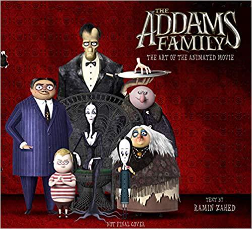 查尔斯·亚当斯同名漫画电影 英文原版 the addams family: the art