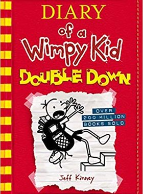 现货 小屁孩日记11 第十一册 英文原版 DIARY OF WIMPY KIDS: DOUBLE DOWN 11 酷宝日记11 双倍下注