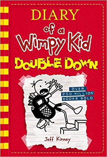 现货 小屁孩日记11 第十一册 英文原版 DIARY OF WIMPY KIDS: DOUBLE DOWN 11 酷宝日记11 双倍下注