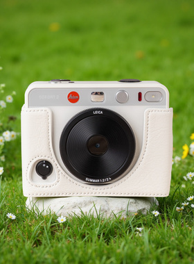 徕卡sofort2保护套LEICA 拍立得相机包手柄底座保护壳皮套配件