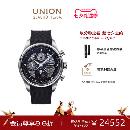 Union格拉苏蒂宇联腕表