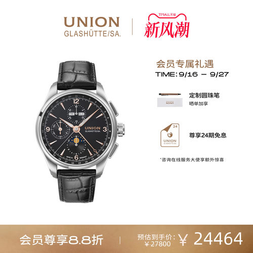 Union格拉苏蒂宇联腕表