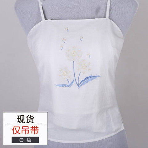 大码汉服刺绣抹胸背心春夏百搭