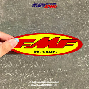 FMF汽车贴纸SO. 饰贴 CALIF摩托车赛车越野周边标志创意装