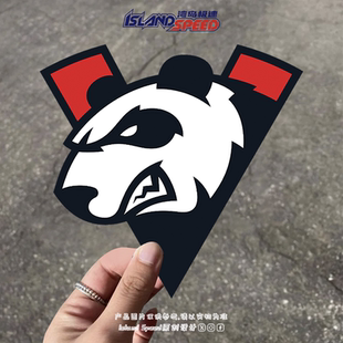 Virtuspro汽车贴纸俄罗斯电子竞技俱乐部标志车身后尾门贴花