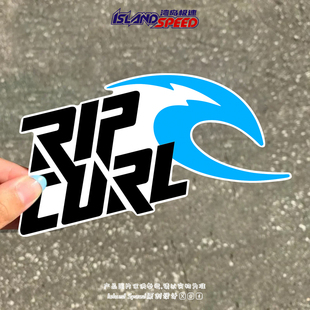 RIP 饰贴 CURL卡通创意潮牌汽车贴纸车身车门后备箱防水装