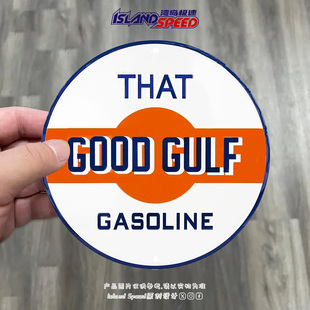 GASOLINE汽车贴纸海湾汽油车身玻璃卡通贴纸 GULF THAT GOOD