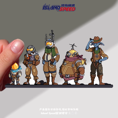 星际拓荒Outer Wilds汽车贴纸像素风游戏周边摩托车电车装饰贴花